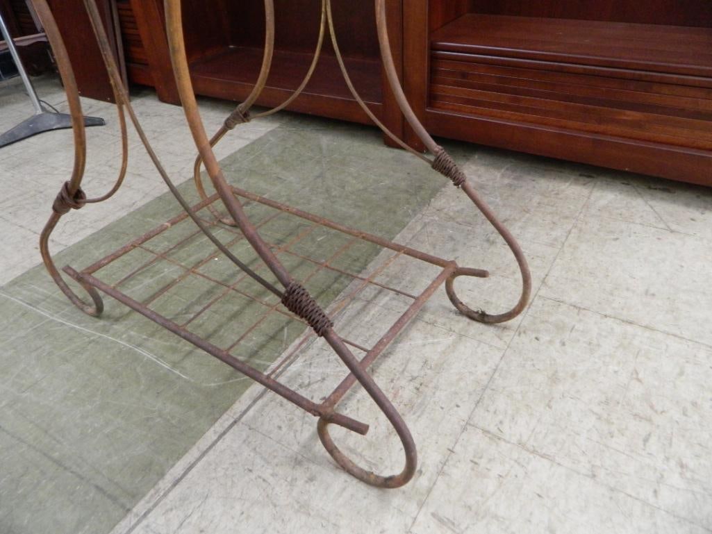 Wrought Iron Planter - 36" x 34" x 22" - 5