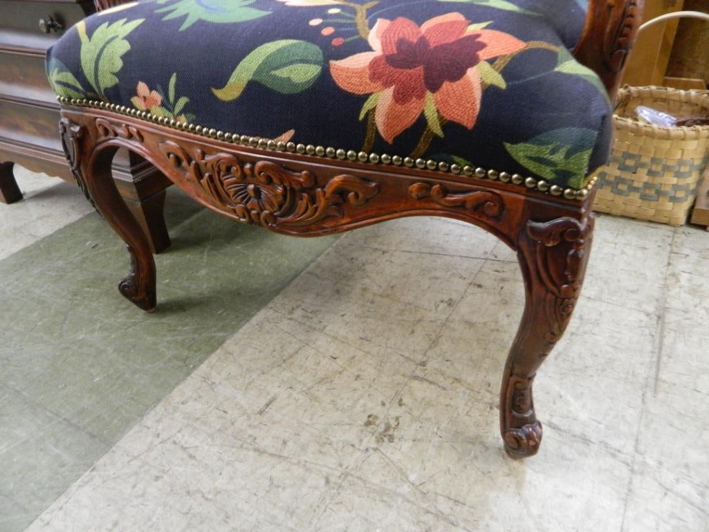 Upholstered Arm Chair - 46.5" x 28" x 27" - 2