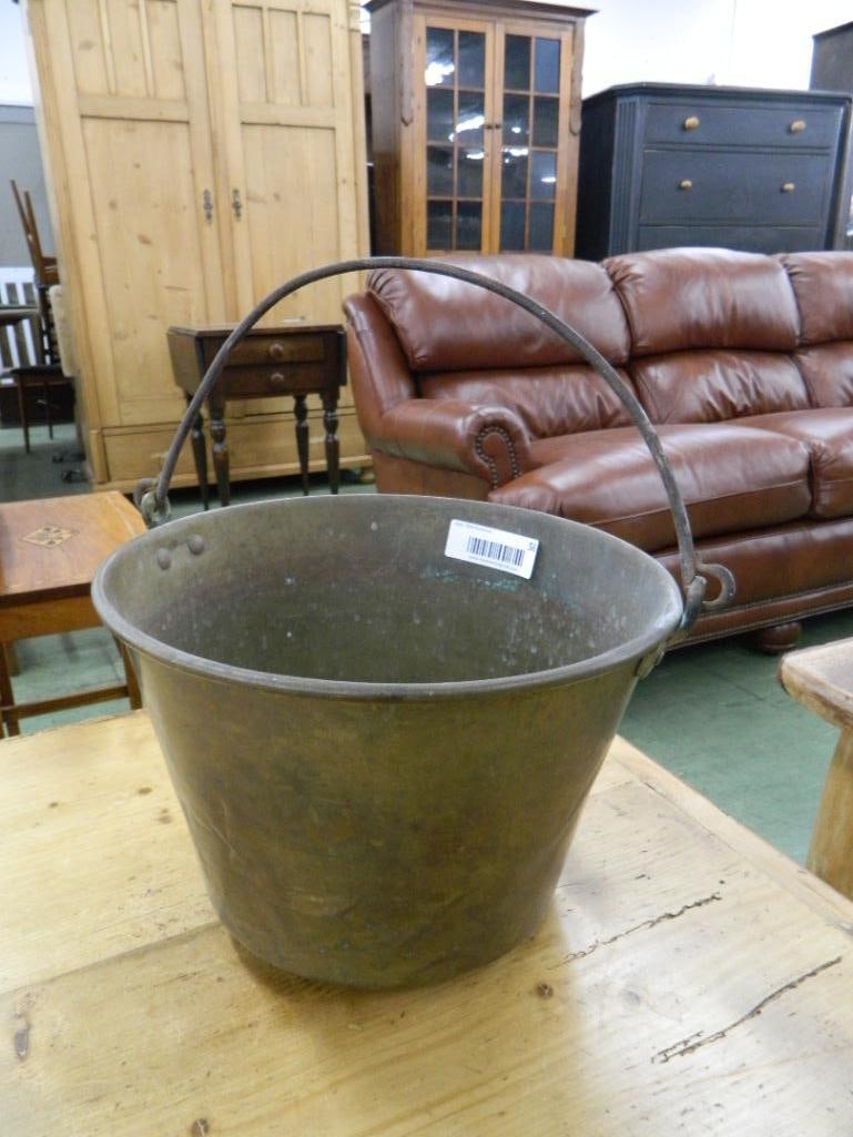 Copper Handled Bucket - 8.5" x 11.5" - 3