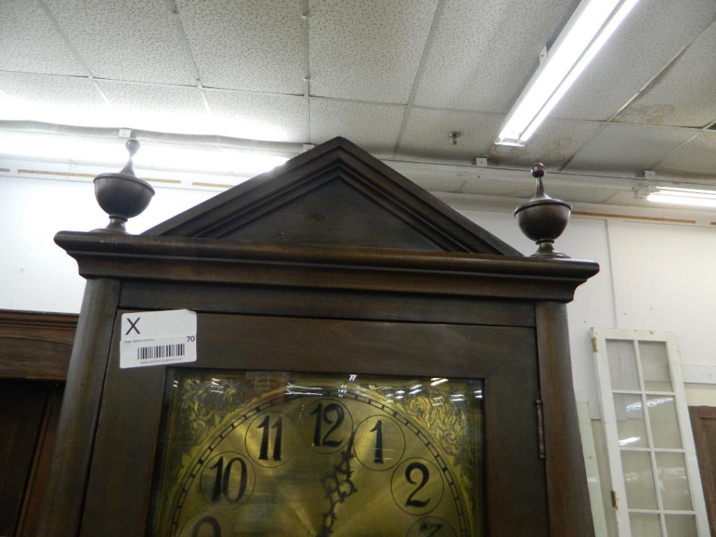 Vintage Grandfather Clock - No Weights - 82" x 19" x 11" - 3