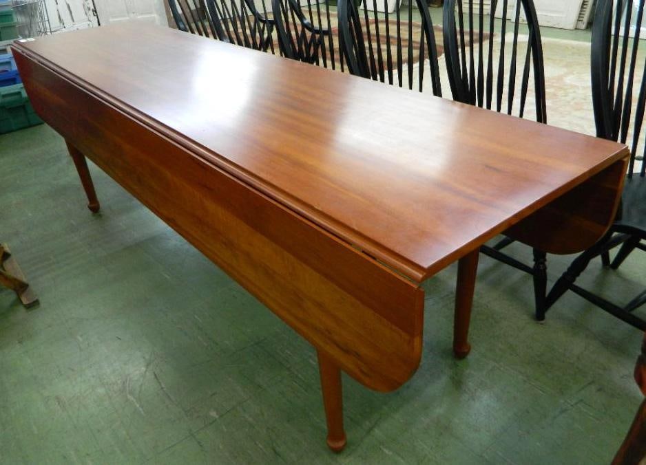 2003 "The Sampler" Long Drop Side Table - 30" x 96" x 47": See Photos For Condition and Details