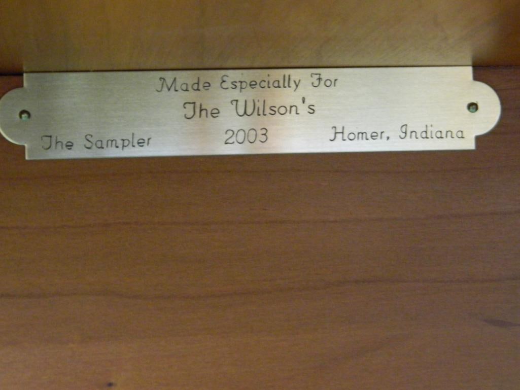 2003 "The Sampler" Long Drop Side Table - 30" x 96" x 47" - 7