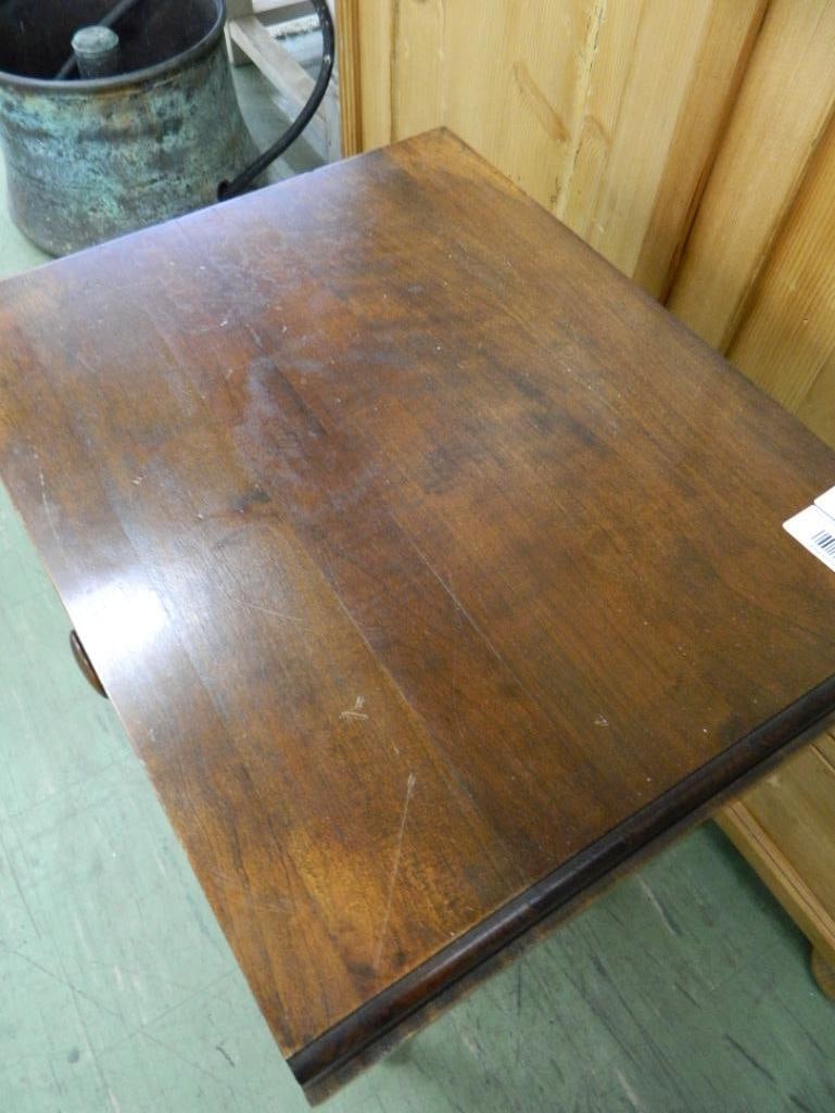 2 Drawer Drop Leaf End Table - 28" x 34" x 16" - 5