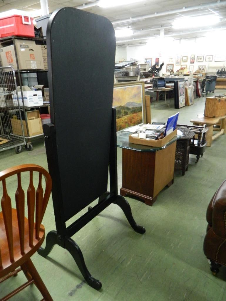 Black Painted Pier Mirror - 67" x 28.5" x 25.5" - 3