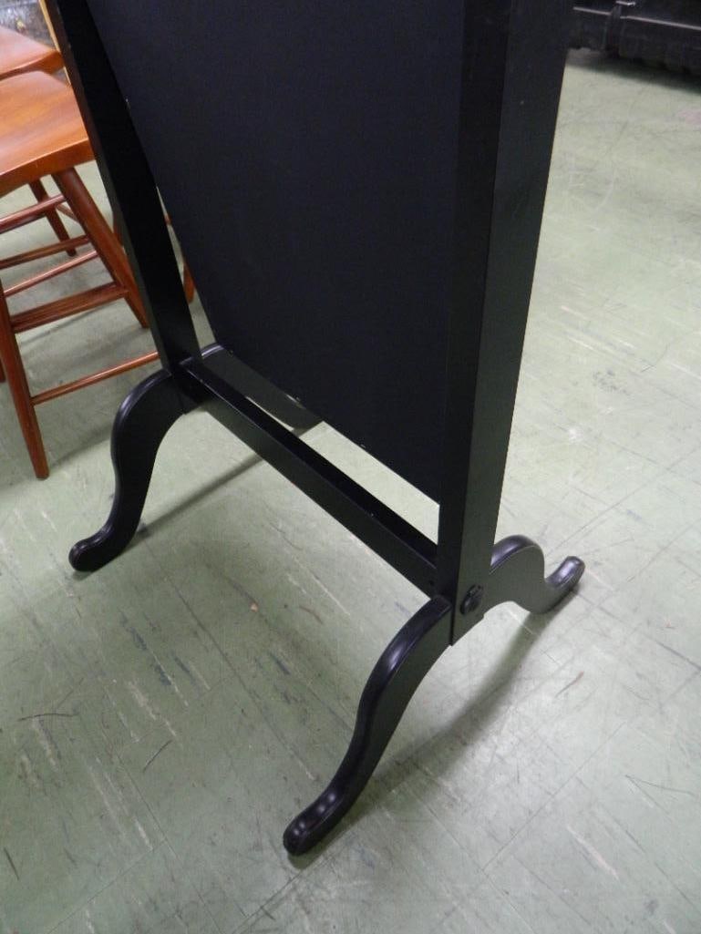 Black Painted Pier Mirror - 67" x 28.5" x 25.5" - 4