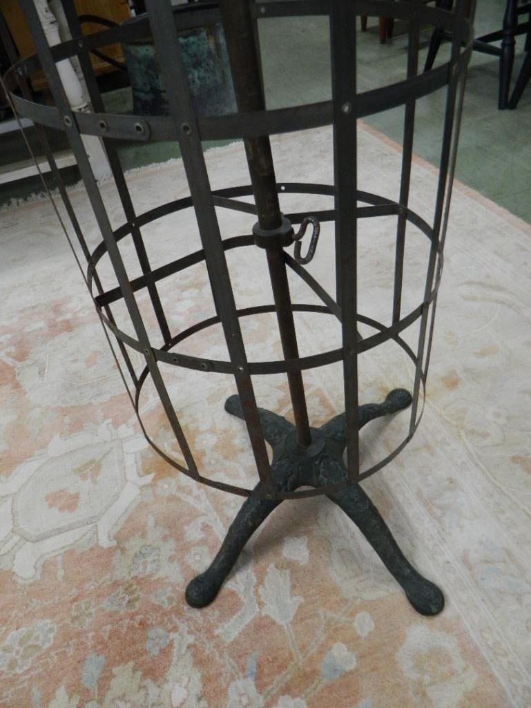 Vintage Dress Makers Mannequin with Iron Base - 59" x 14" x 12" - 4