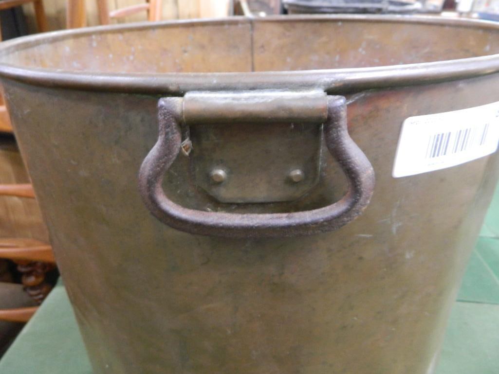 Copper Kettle with Handles - 14.5" x 15" - 3
