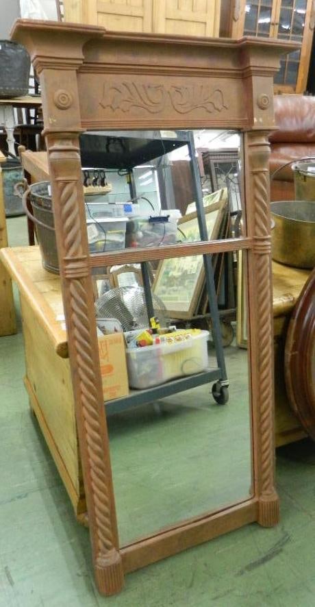 Art Dreams and Eclectic Design Wall Hung Mirror - 41" x 21" x 3.5": See Photos For Condition and Details