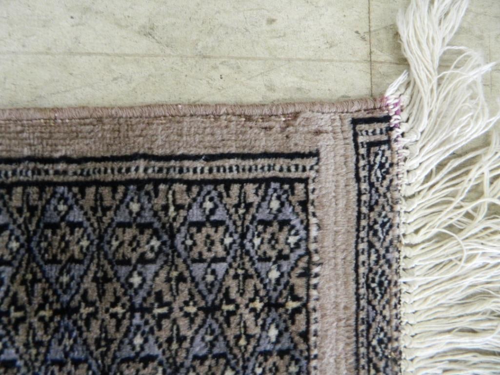 Runner - Brown Blue Cream - 109" x 32" - 10