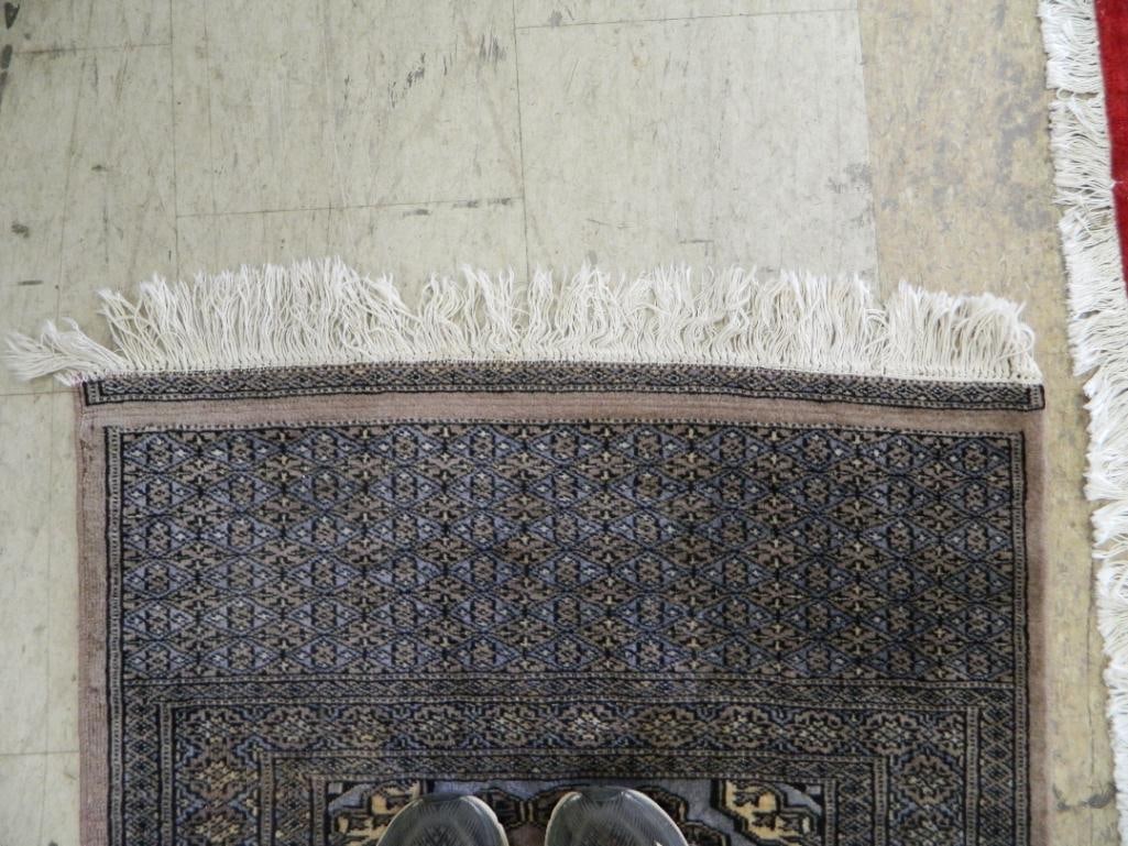 Runner - Brown Blue Cream - 109" x 32" - 3