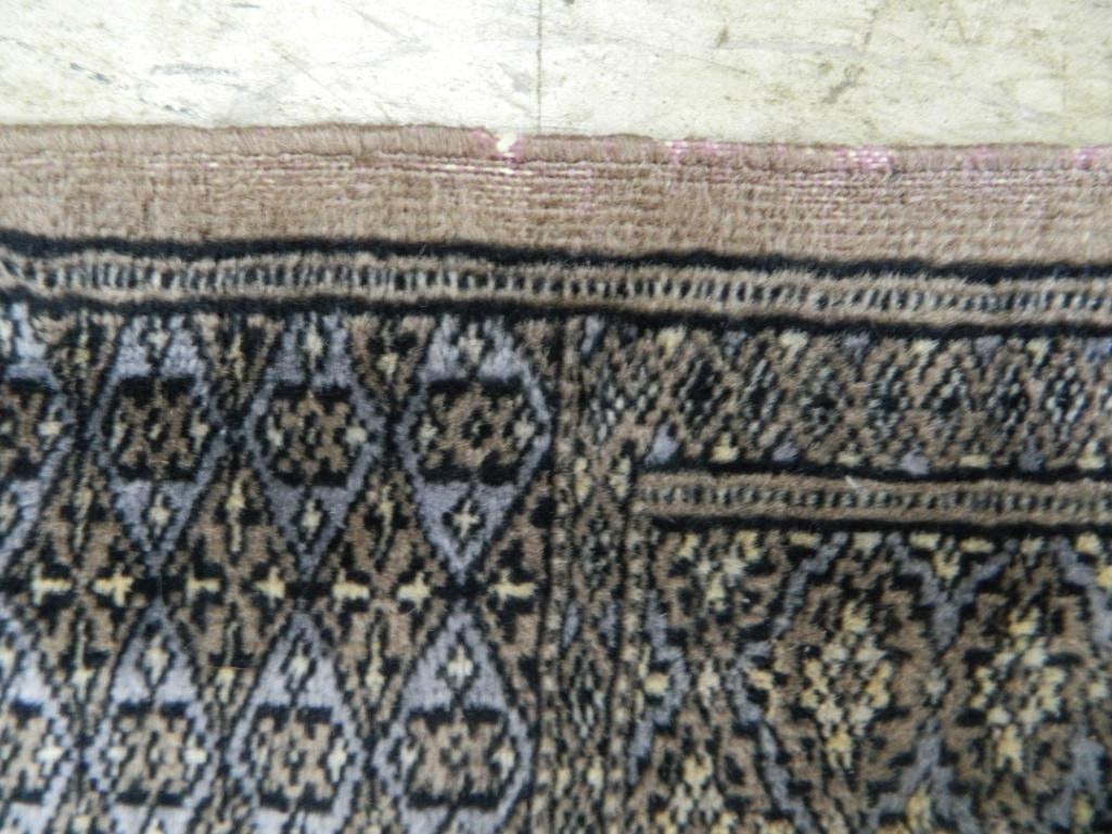 Runner - Brown Blue Cream - 109" x 32" - 6