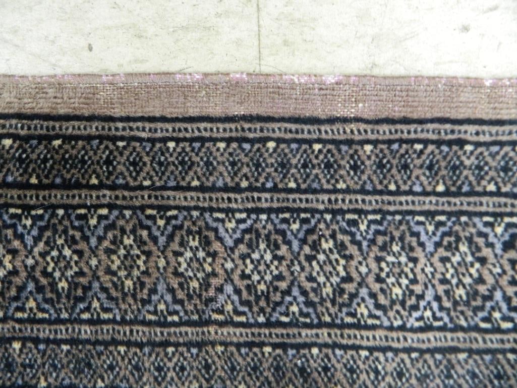 Runner - Brown Blue Cream - 109" x 32" - 9