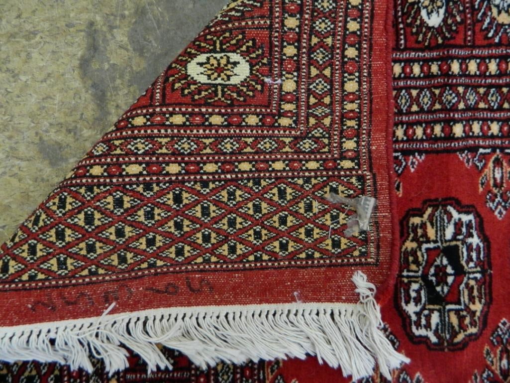 Area Rug - Red and Black - 80" x 48" - 5