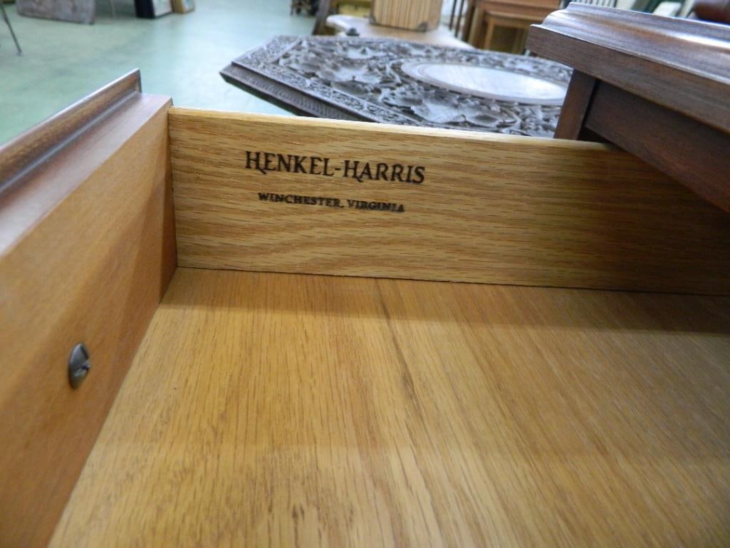 Henkel-Harris Cherry Night Stand - 1 Drawer 2 Doors - 26"x 24" x 16" - 2