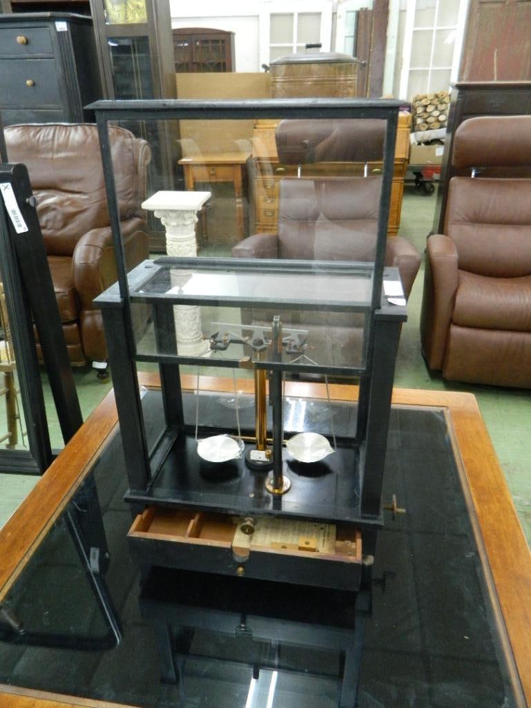 William Ainsworth and Sons - Chain Weight Balance Scale - 20" x 18" x 9" - 3