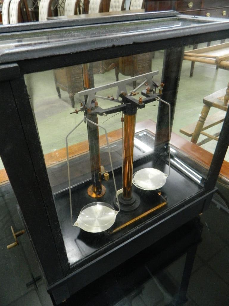 William Ainsworth and Sons - Chain Weight Balance Scale - 20" x 18" x 9" - 5