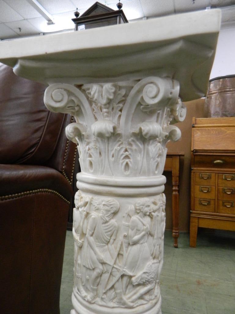 Resin Pedestal / Plant Stand - 31" x 9.5" x 9.5" - 3