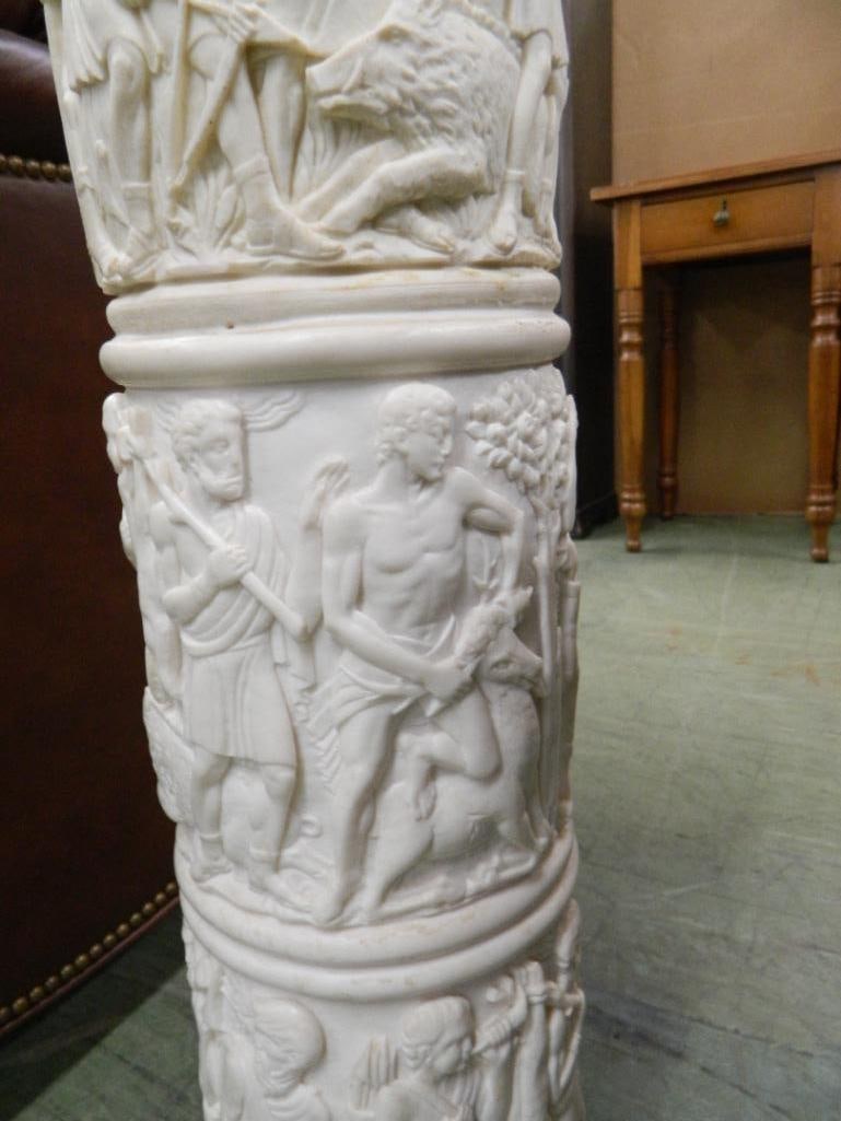 Resin Pedestal / Plant Stand - 31" x 9.5" x 9.5" - 4