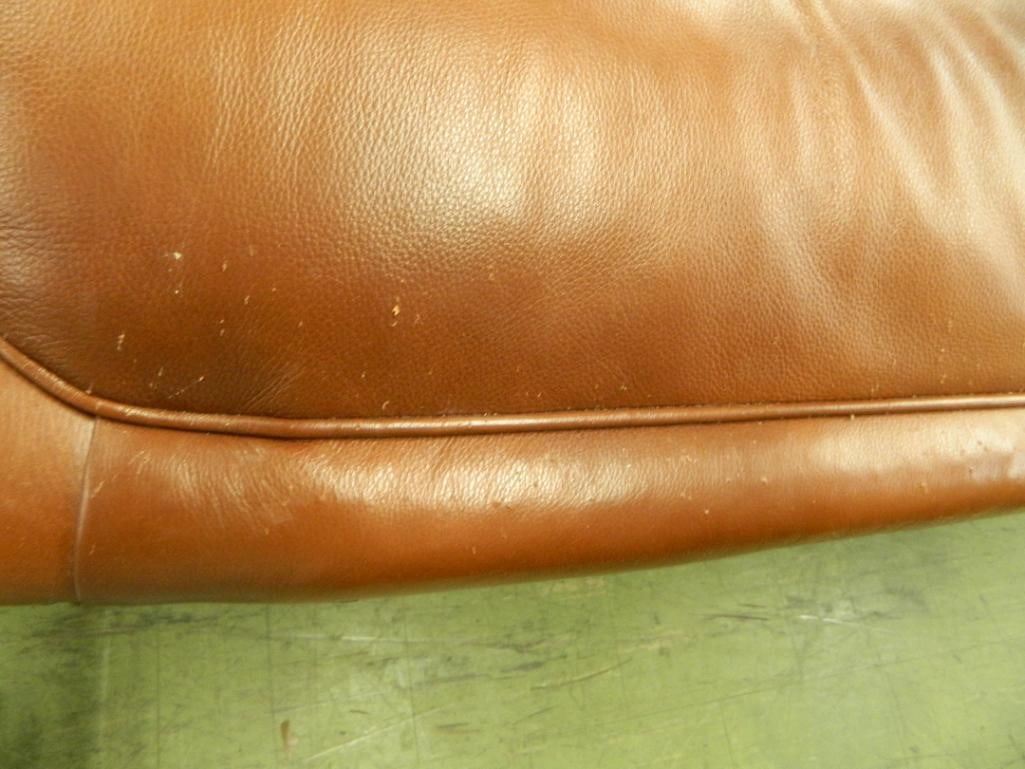 Hancock and Moore Leather Couch - 36" x 84" x 36" - 5