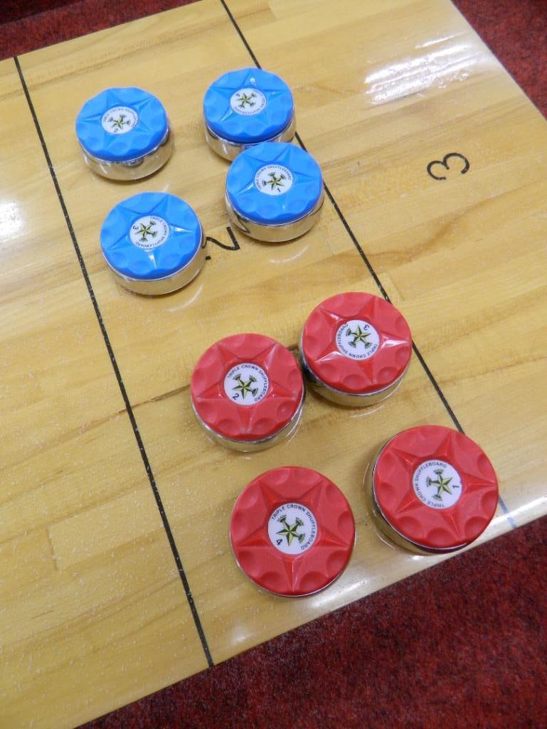 Triple Crown Classic Shuffleboard -30.5" x 120" x 27" - 5