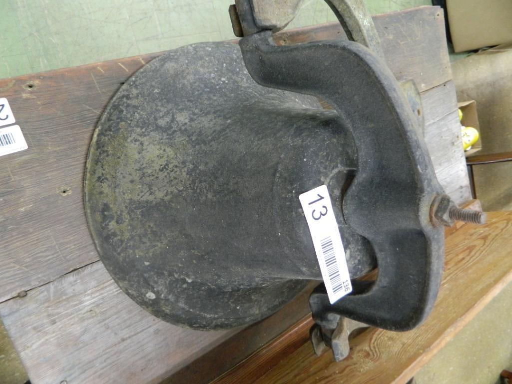Cast Iron #2 Bell With Yoke - 14" x 18" - 2