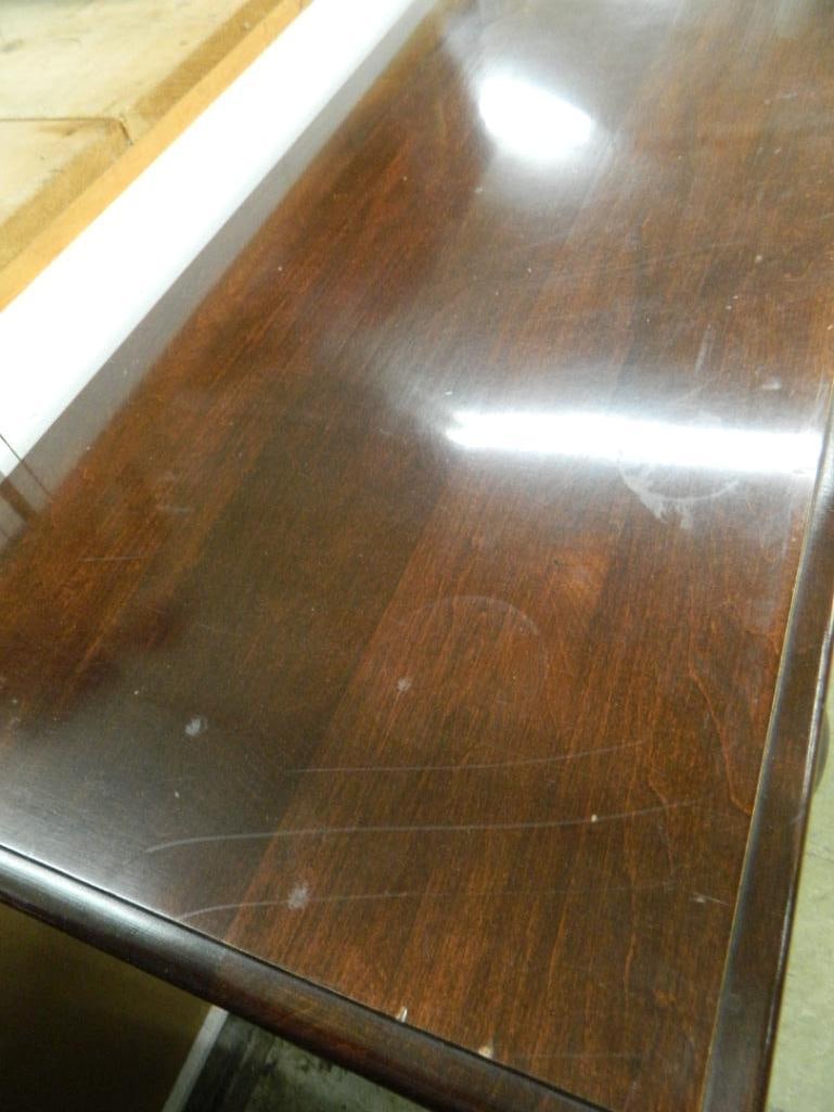 Mahogany 8 Drawer long Dresser - 33" x 60" x 18.5" - 5