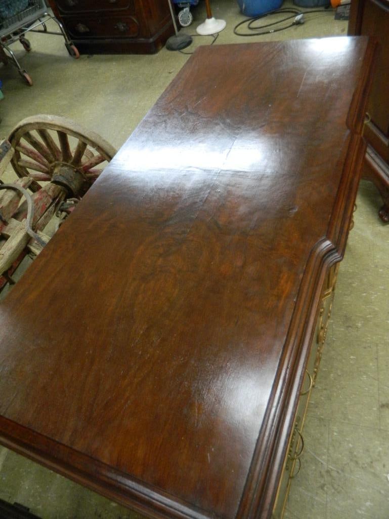 Painted 3 Over 2 Low Dresser on Casters - 34.5" x 50.5" x 22" - 7