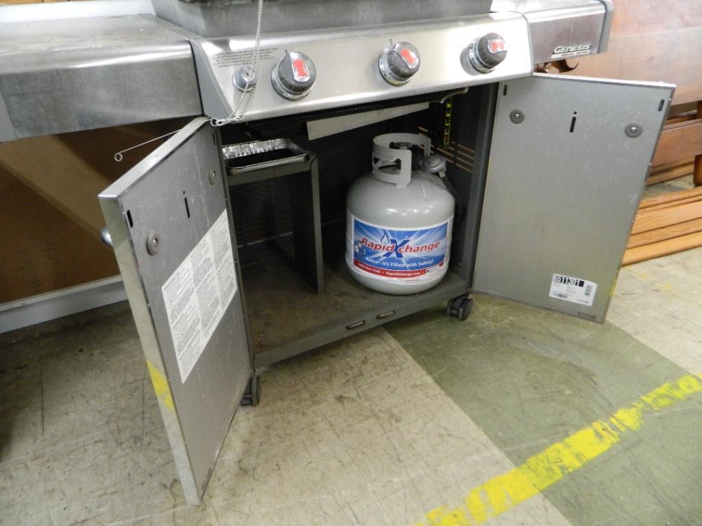 Weber Gas Grill with Tank - 47" x 59" x 28" - 5