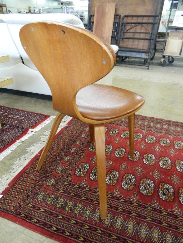 MCM Mid Century Norman Cherner Plycraft Chair - 30.5" x 17" x 20.5" - 2