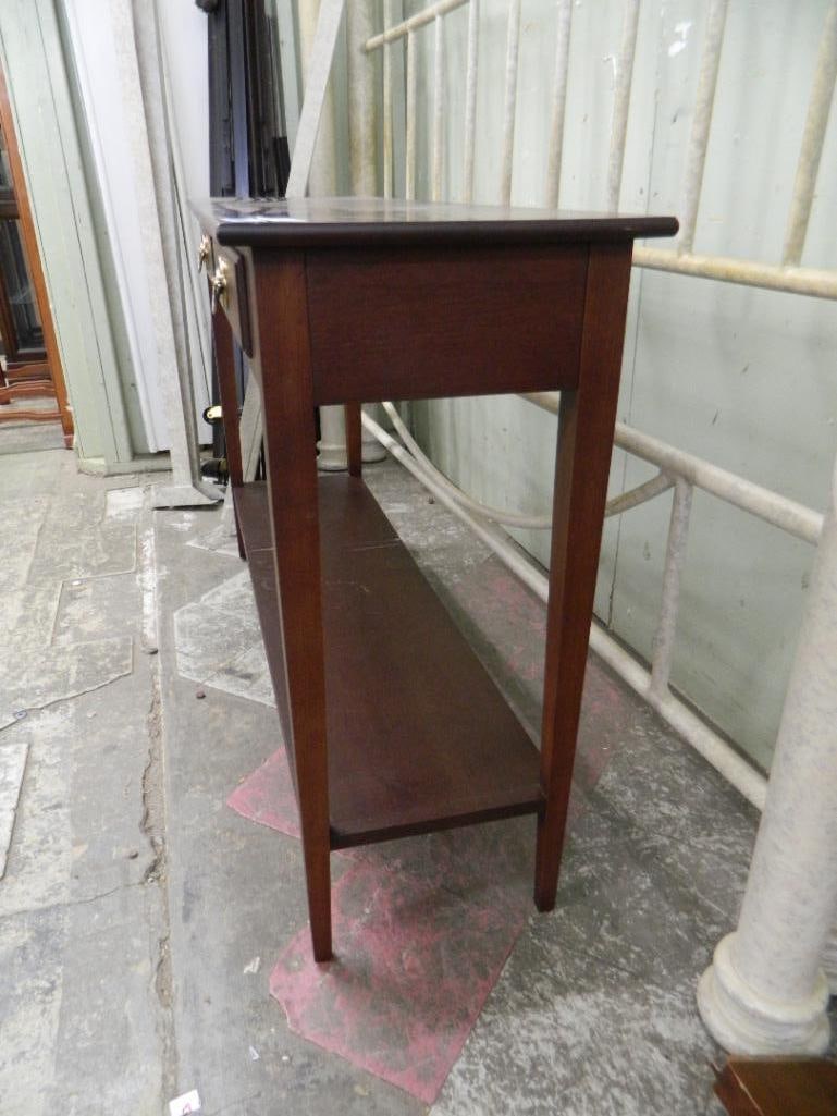 Modern 2 Drawer Sofa / Foyer Table - 30" x 48" x 14" - 3