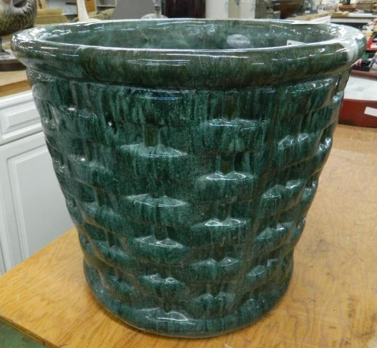 Modern Pottery Pot - 16.5" x 20": See Photos For Condition and Details