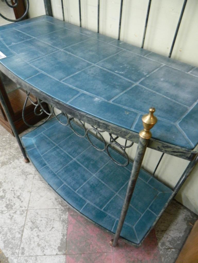 Tile Shelf Metal Bakers Rack - 35" x 37.5" x 17.5" - 3