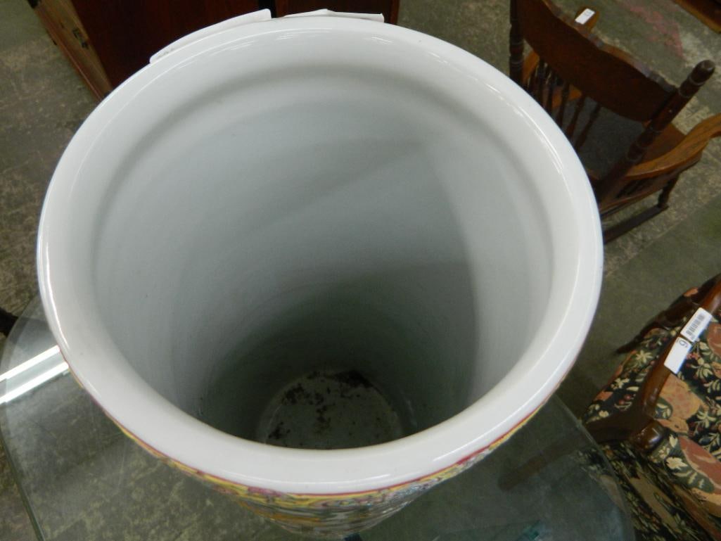 Chinese Umbrella Stand - 24" x 9" - 3