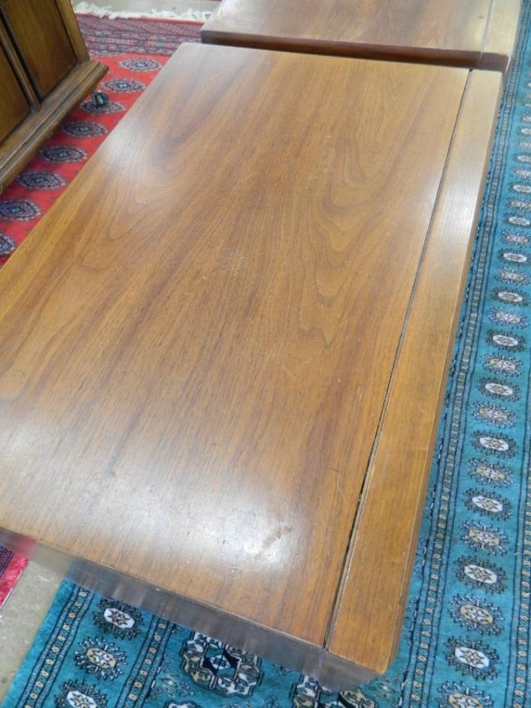 Pair of MCM Mid Century Modernage Furniture 2 Drawer Nightstands - Each 24" x 26" x 17" - 5