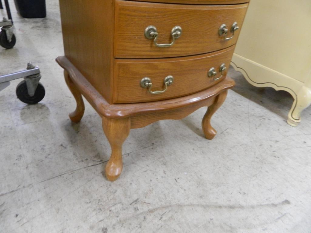 8 Drawer Lift top Jewelry Armoire - 42.5" x 19" x 16" - 5