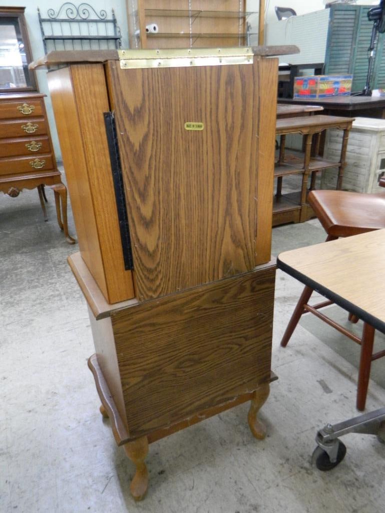 8 Drawer Lift top Jewelry Armoire - 42.5" x 19" x 16" - 6