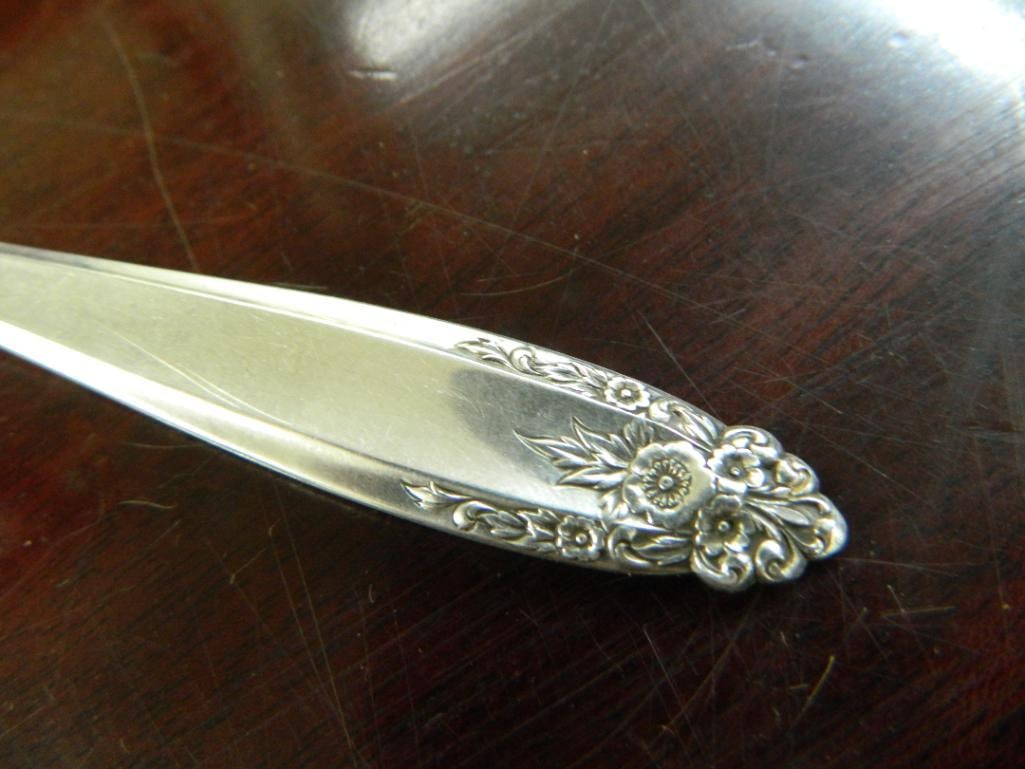 Sterling Silver - International Silver Co. - Flatware Set - Prelude Pattern - 3844 Grams - 11