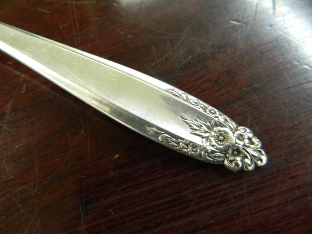 Sterling Silver - International Silver Co. - Flatware Set - Prelude Pattern - 3844 Grams - 14