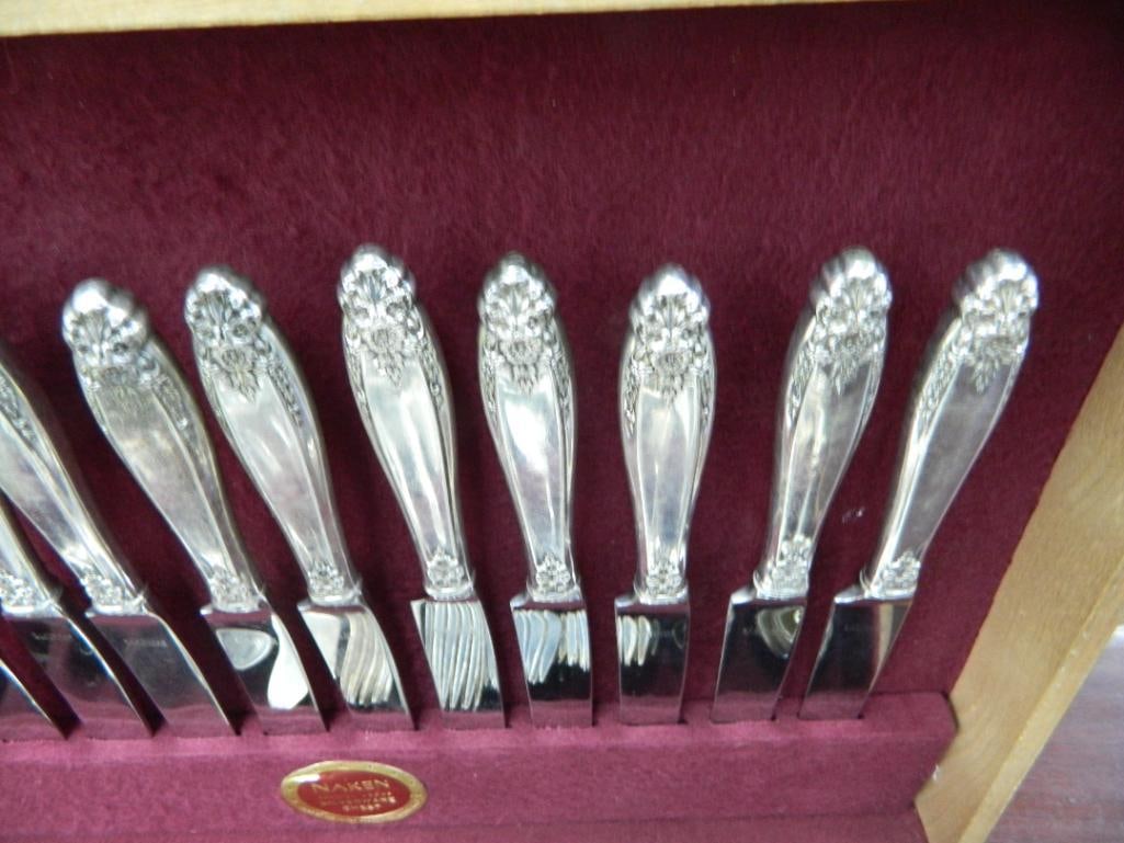Sterling Silver - International Silver Co. - Flatware Set - Prelude Pattern - 3844 Grams - 3
