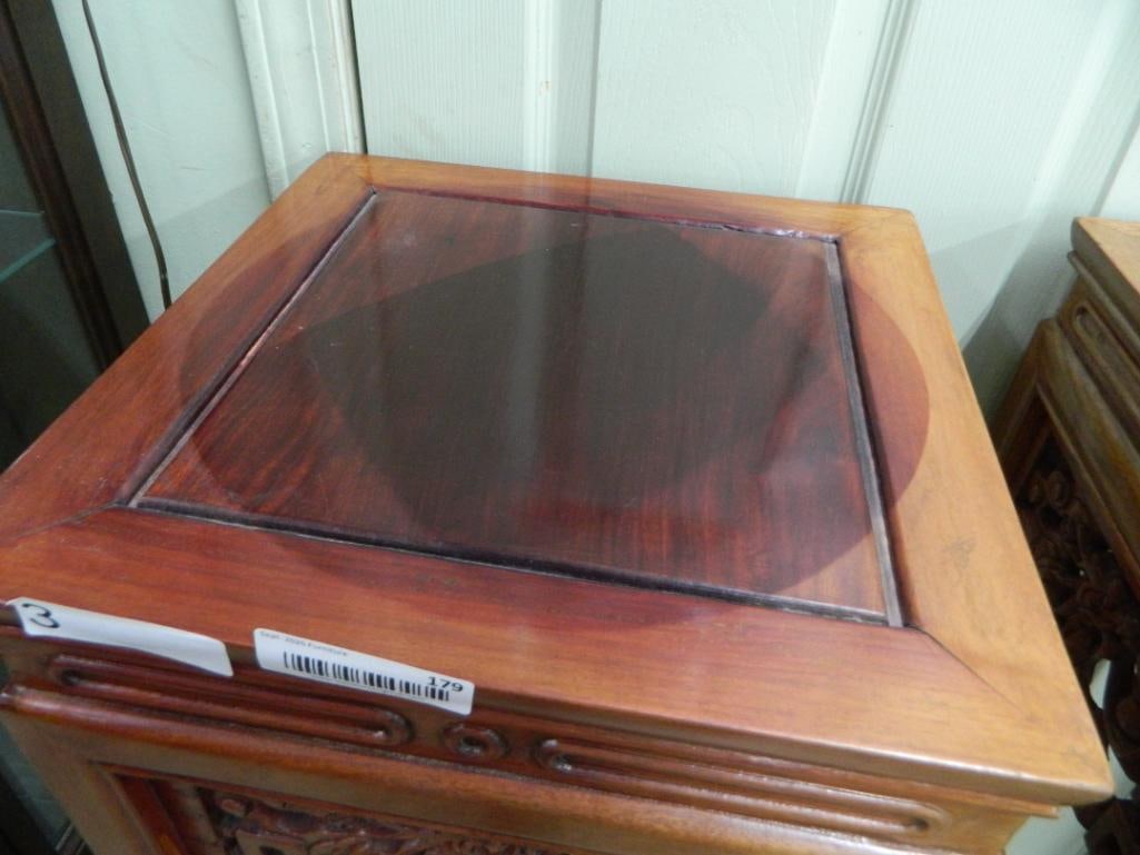 Asian Themed Plant Stand / Pedestal - 50" x 14.5" x 14.5" - 2