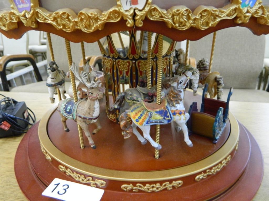 Modern Electric Table Top Electric Carousel - 16" x 17" - 3