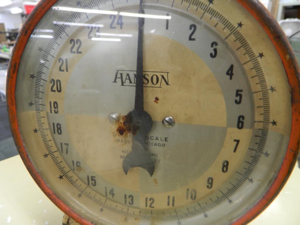 Pair of Vintage Scales - 1 Hanson - 1 Landers Frary and Clark - 3