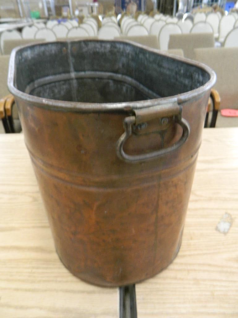Copper Boiler - No Lid - 13" x 22" x 11.5" - 4