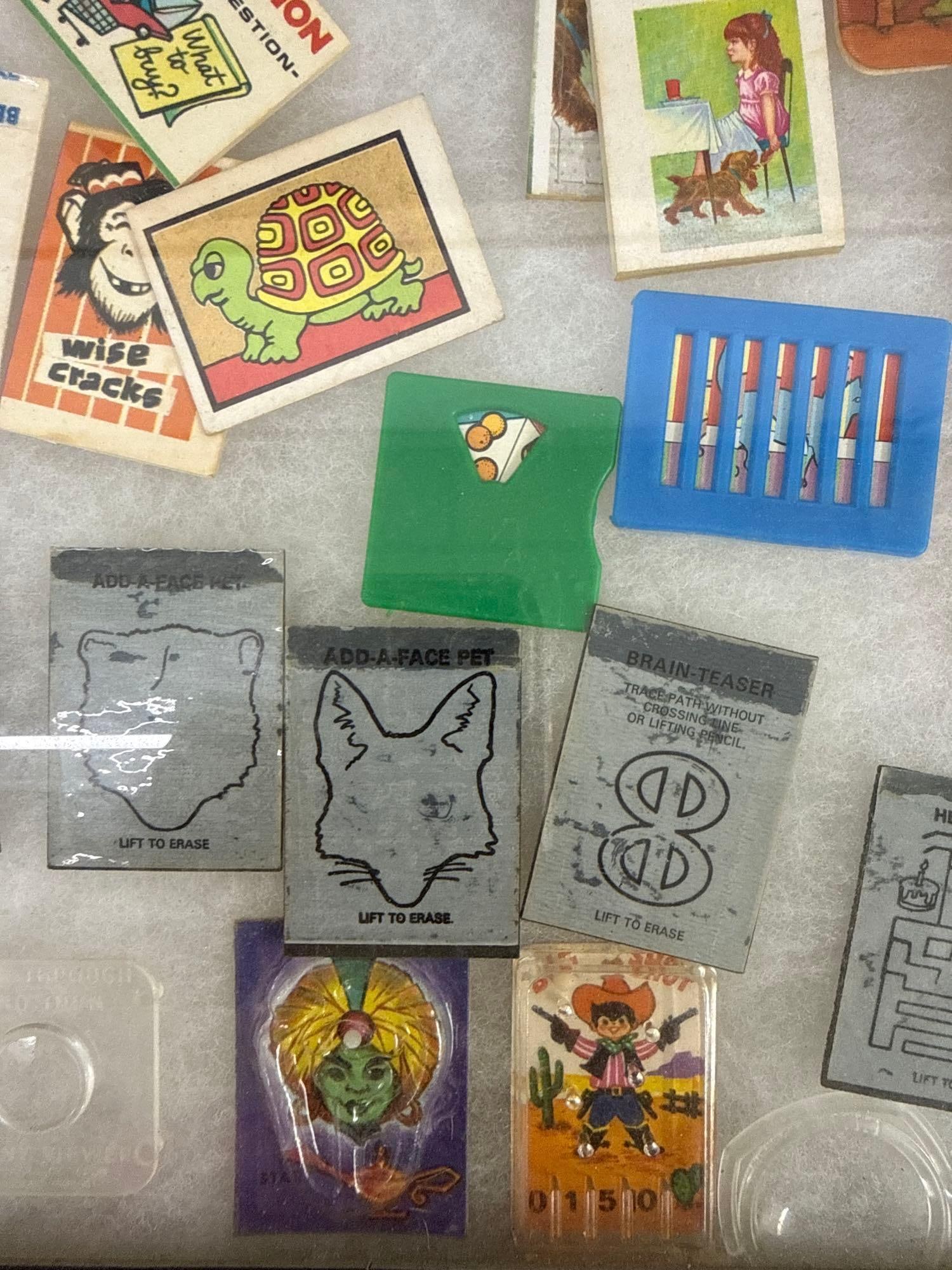 Large lot of vintage cracker jack prizes - 3