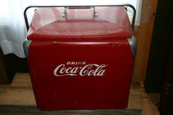 Coca Cola Metal Insulated Thermos Box