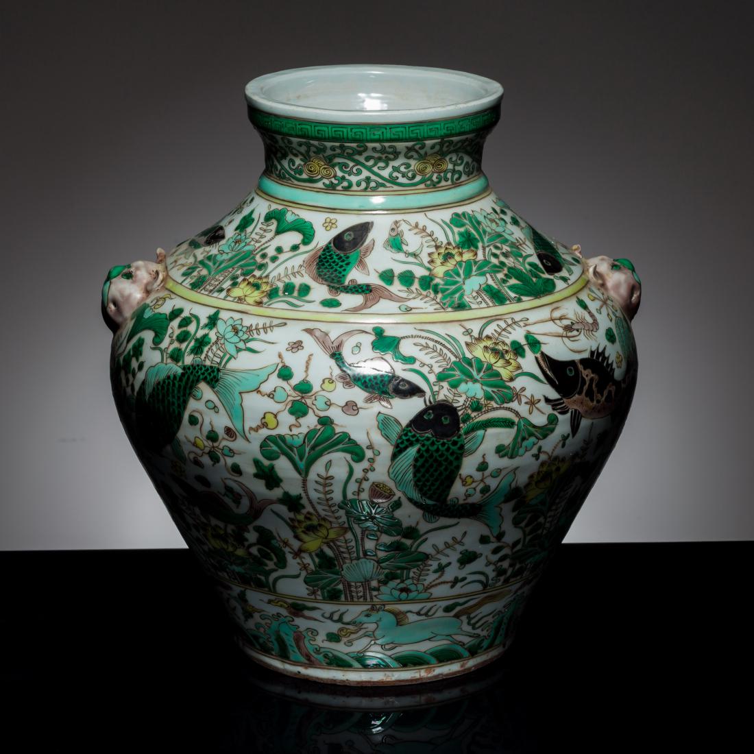 18th Kangxi Period Antique Sancai Jar (1 of 10)