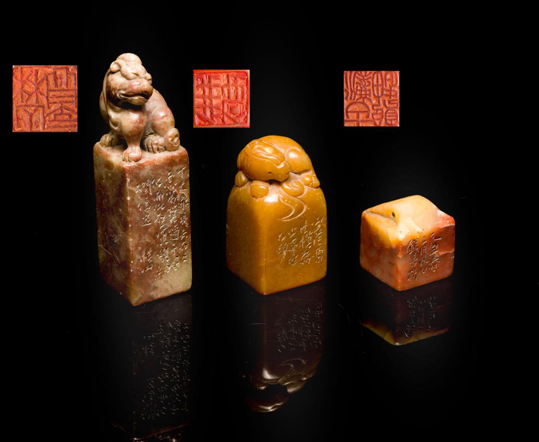 18-19th Antique Stone Seals (1 of 10)