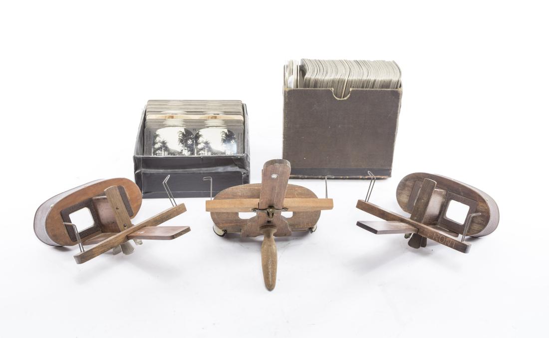 Antique Sun Sculpture Stereoscope and Golfing (1 of 7)