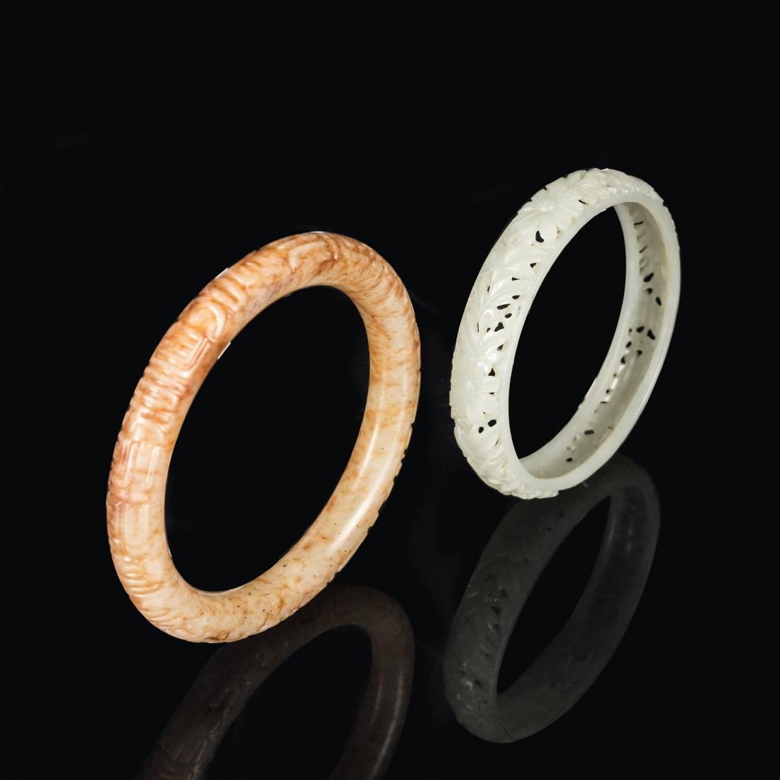 Group Antique Jade Bangles (1 of 10)