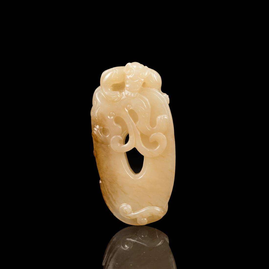 19th Antique Jade Pendant (1 of 9)